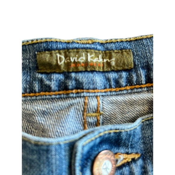 David Kahn Jeans Womens Lauren Boot Cut Blue Size 8 Made in USA - Picture 5 of 11